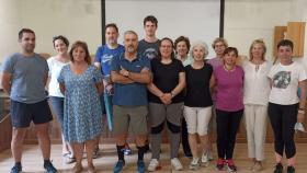 Los participantes de los talleres mindfulness en Candeleda