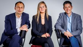 Werner Zippold, Clara Gutiérrez y Carlos Moure conforman el equipo de Brain VC.