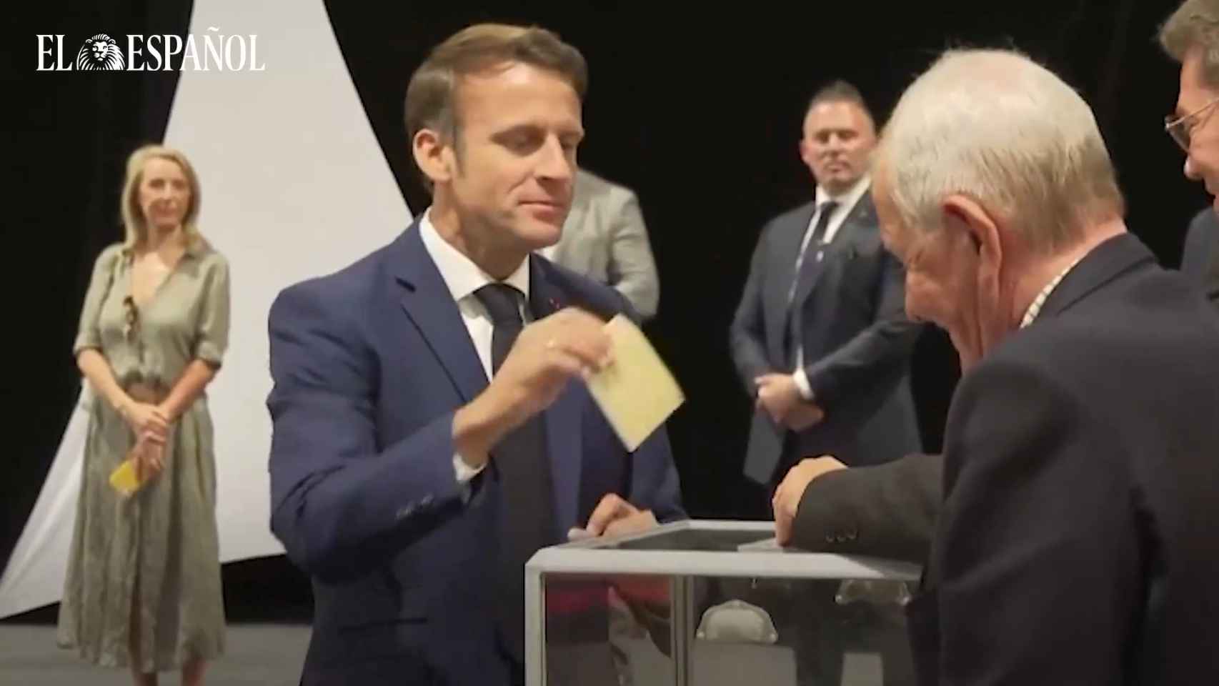 Empate técnico de Macron y Mélenchon en la primera vuelta de las legislativas en Francia
