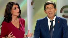 Macarena Olona y Juan Marín han protagonizado uno de los momentos virales del debate andaluz.