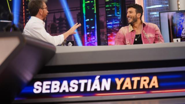 Sebastián Yatra en 'El Hormiguero'.