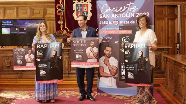Conciertos anunciados en el Ayuntamiento de Palencia