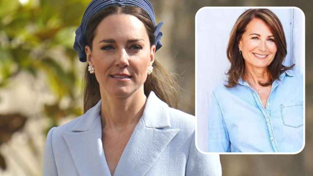 La madre de Kate Middleton le 'roba' su vestido más especial para ir a Ascot