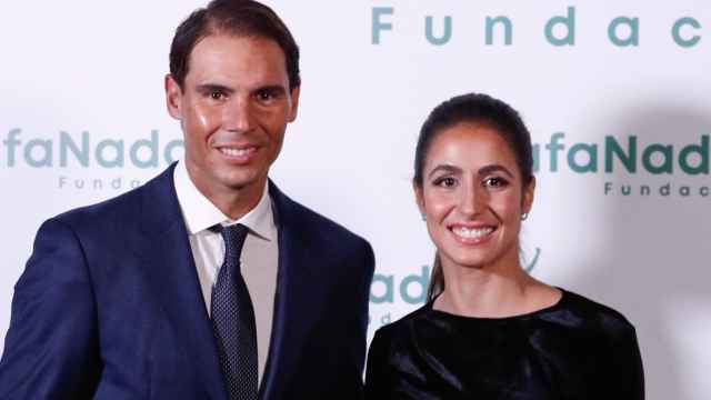 El tenista Rafael Nadal y Xisca Perelló en una fotografía tomada en noviembre de 2021 en Madrid.