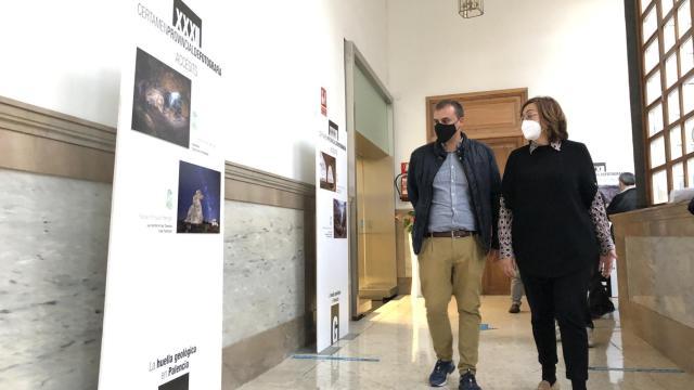 Foto de la presentación del concurso de fotografía de Palencia.