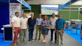 Una delegación del PSOE de Salamanca visita la FIC de Guijuelo