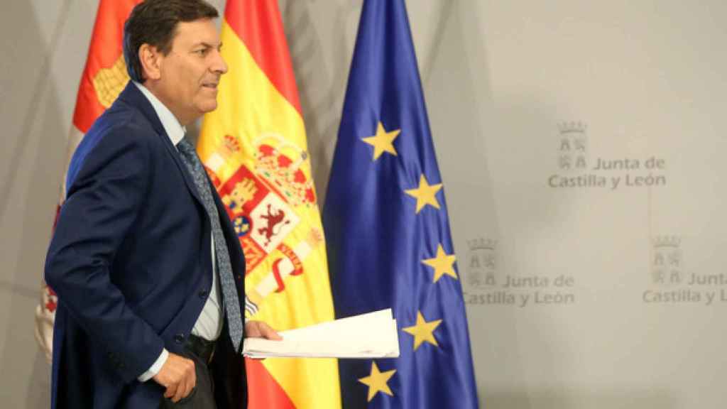 Carlos Fernández Carriedo, portavoz de la Junta de Castilla y León. Fotografía: Rubén Cacho / ICAL