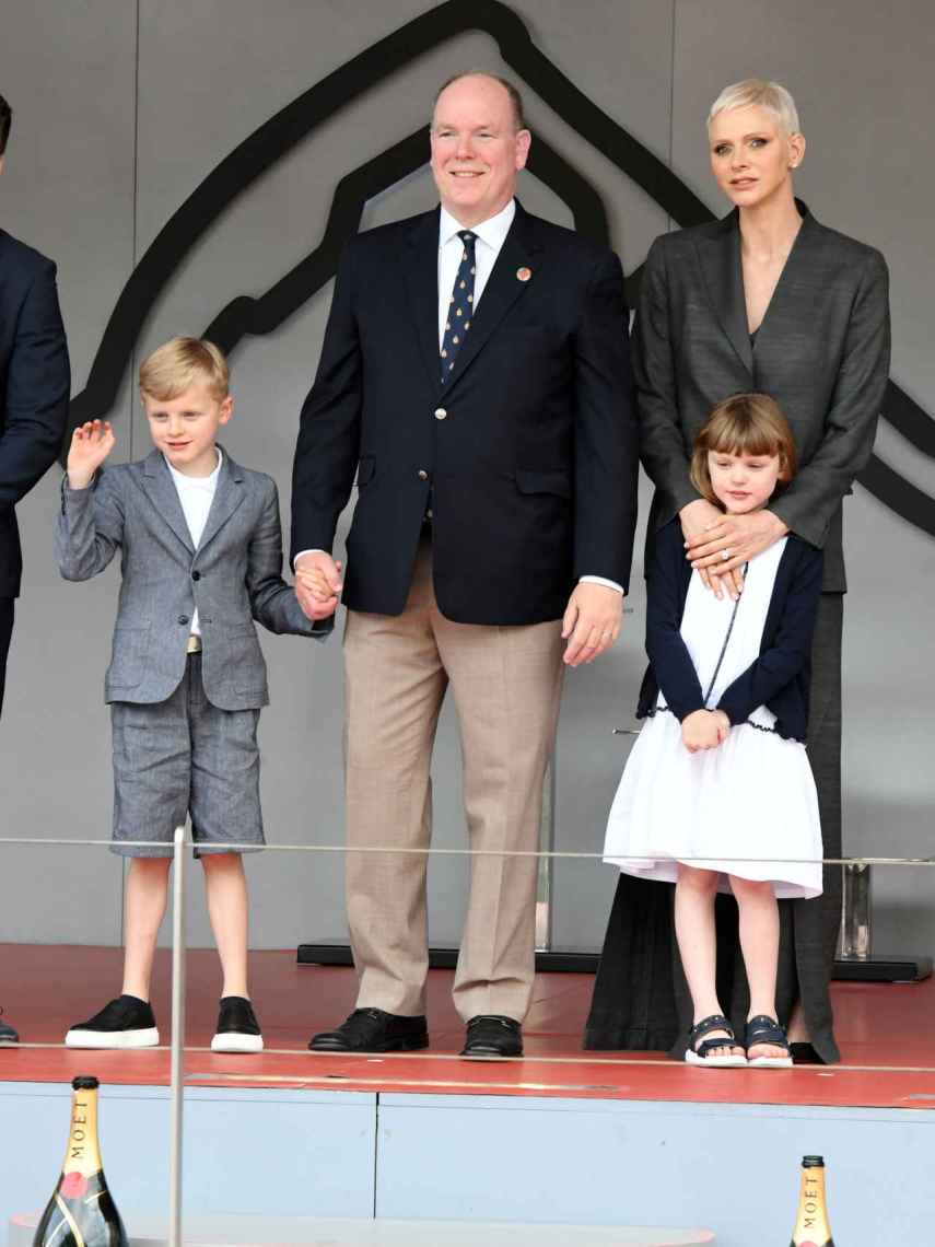 La Familia Real Mónaco tras el regreso de Charlène.