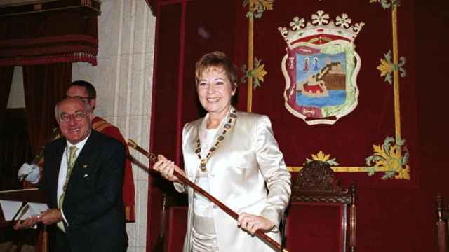 Celia Villalobos, como alcaldesa de Málaga.