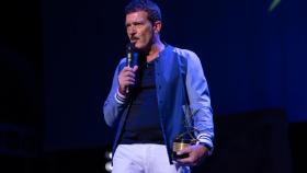 Antonio Banderas en la gala de ESAEM.