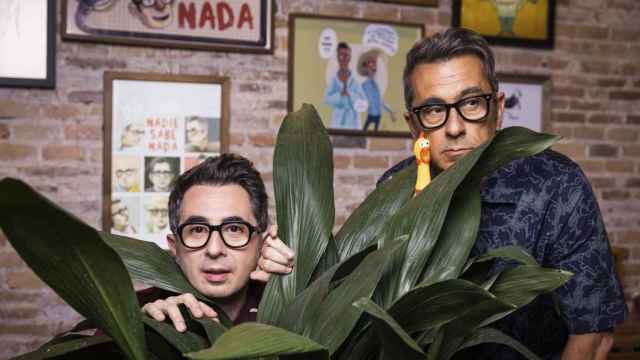 Berto Romero y Andreu Buenafuente dan el salto a la televisión con 'Nadie sabe nada'.