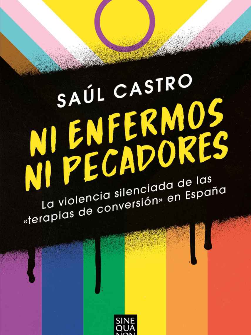 La portada del libro de Saúl Castro.