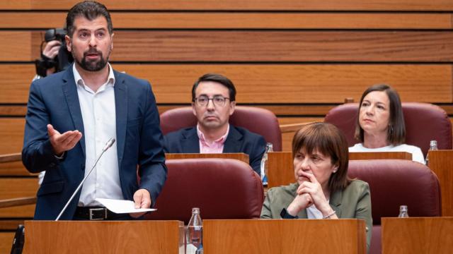 Luis Tudanca en una imagen de archivo en las Cortes