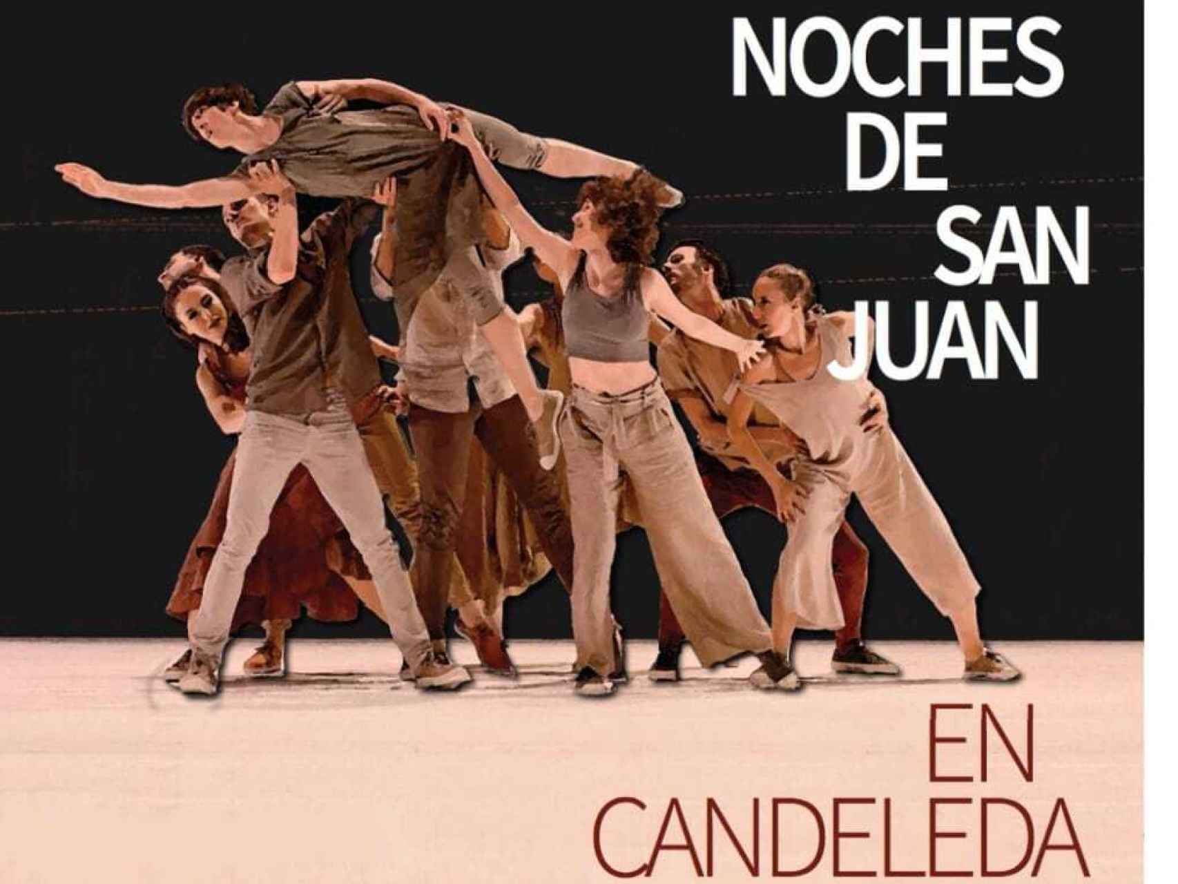 Cartel de 'Noches de San Juan' en Candeleda