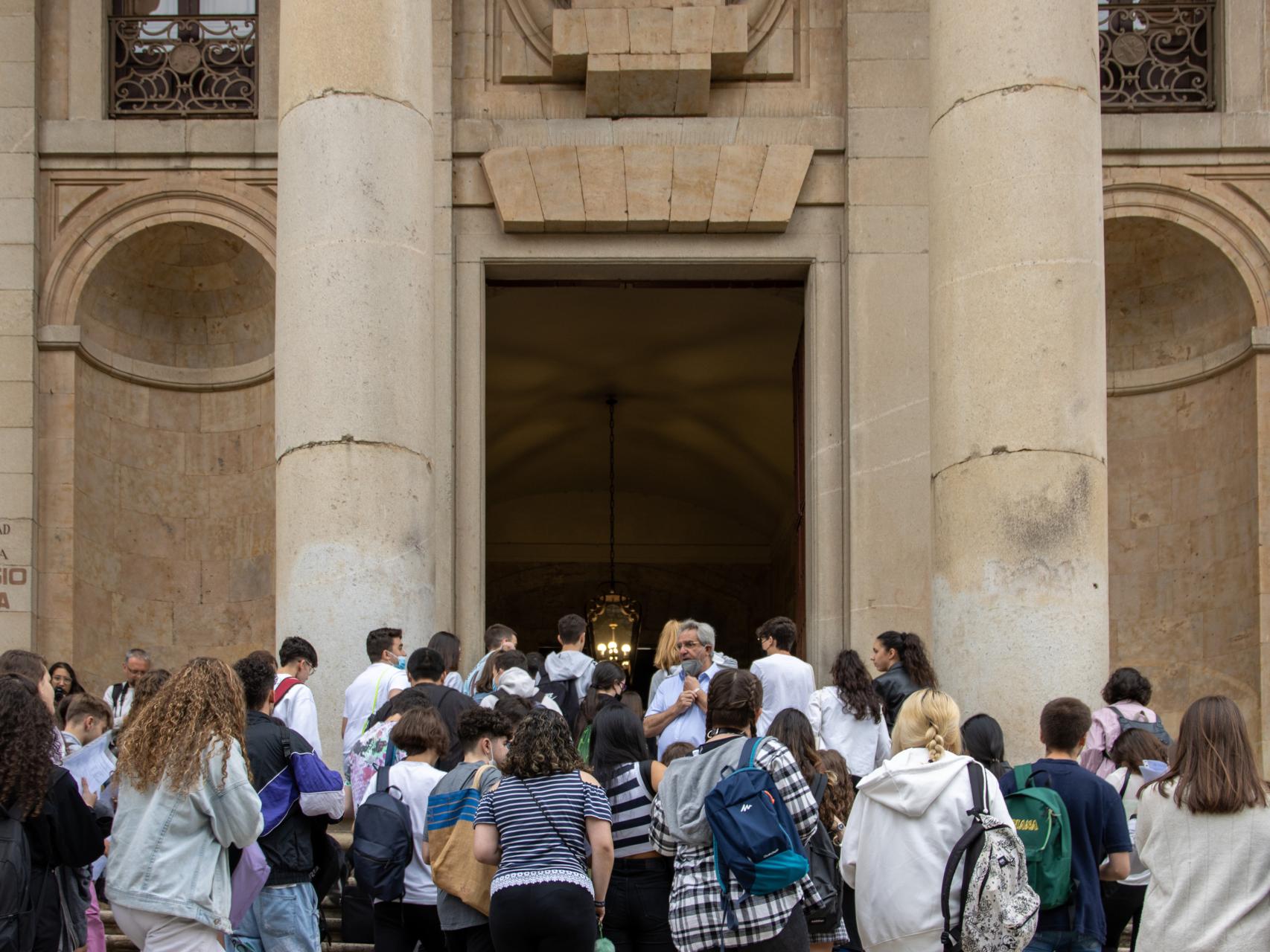 Exámenes de EBAU en la Universidad de Salamanca