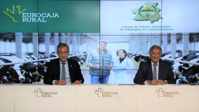 Eurocaja Rural habilita 100 millones de euros para los veterinarios de la región