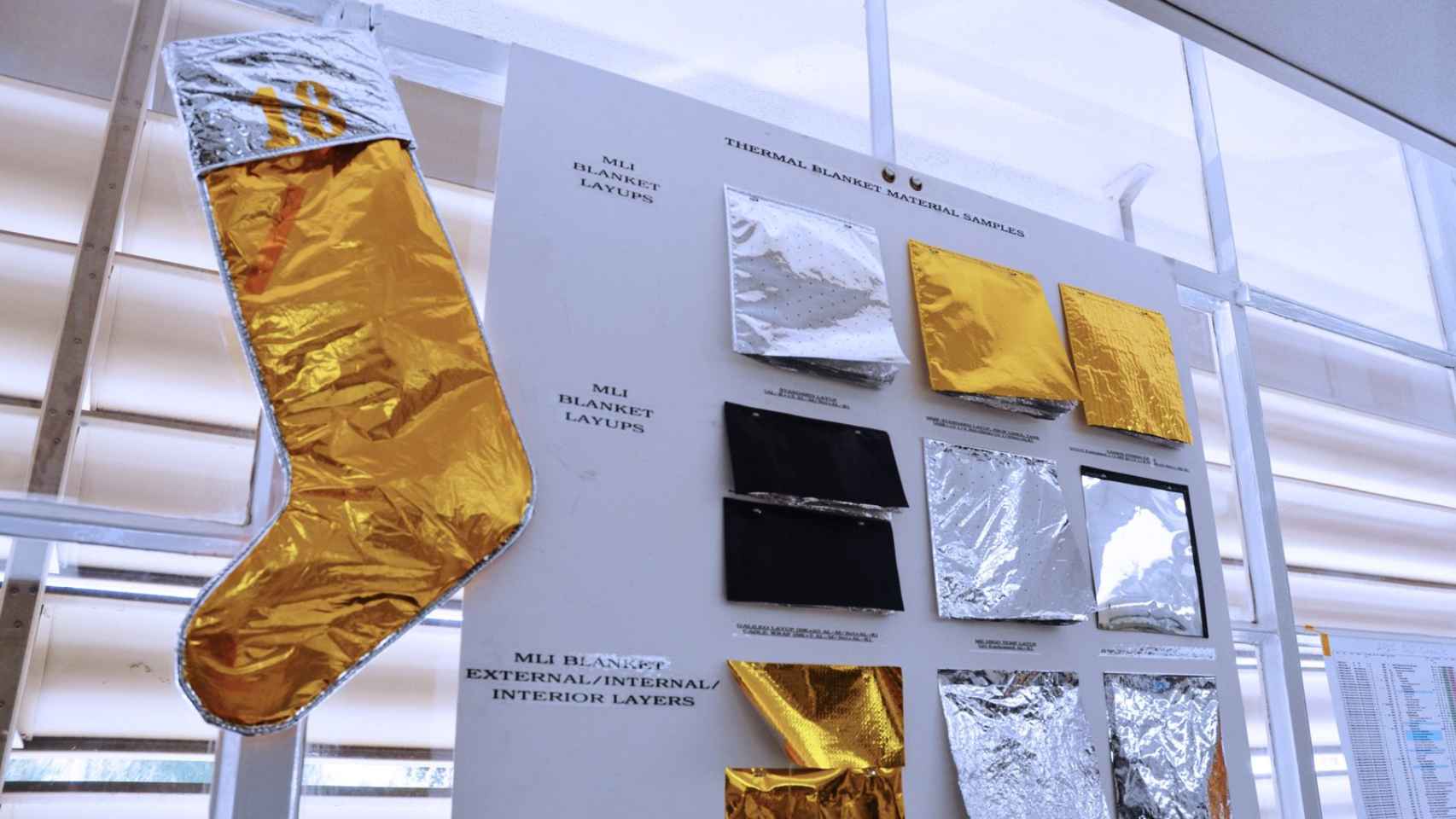 Los materiales térmicos utilizados por la NASA