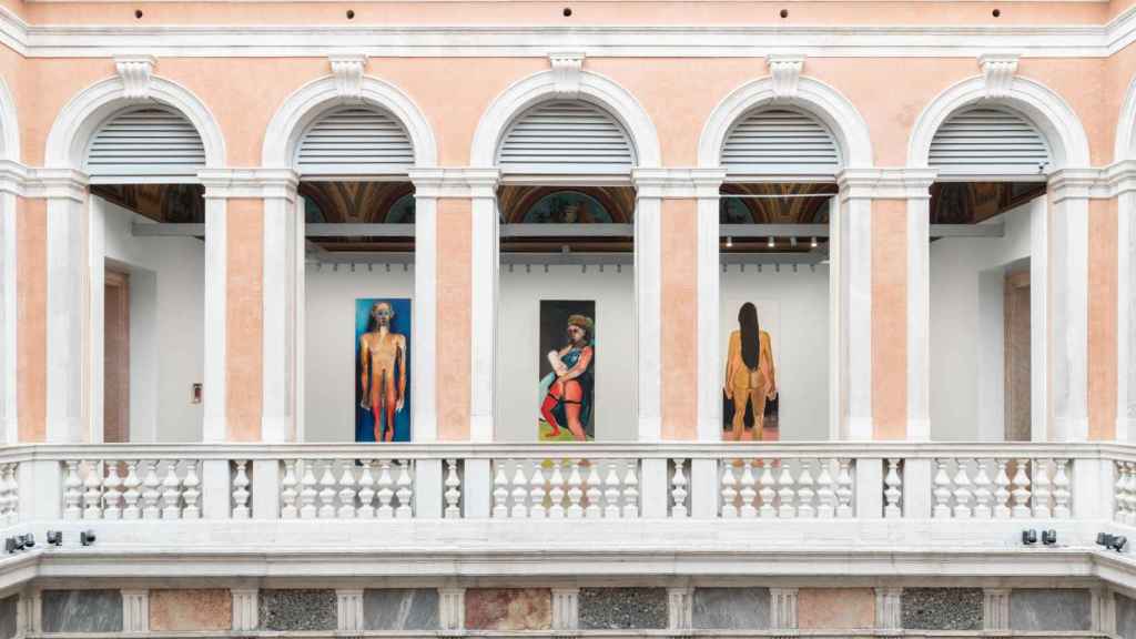 Vista de la exposición de Marlene Dumas en el Palazzo Grassi. Foto: Marco Cappelletti y Filippo Rossi. © Palazzo Grassi © Marlene Duma