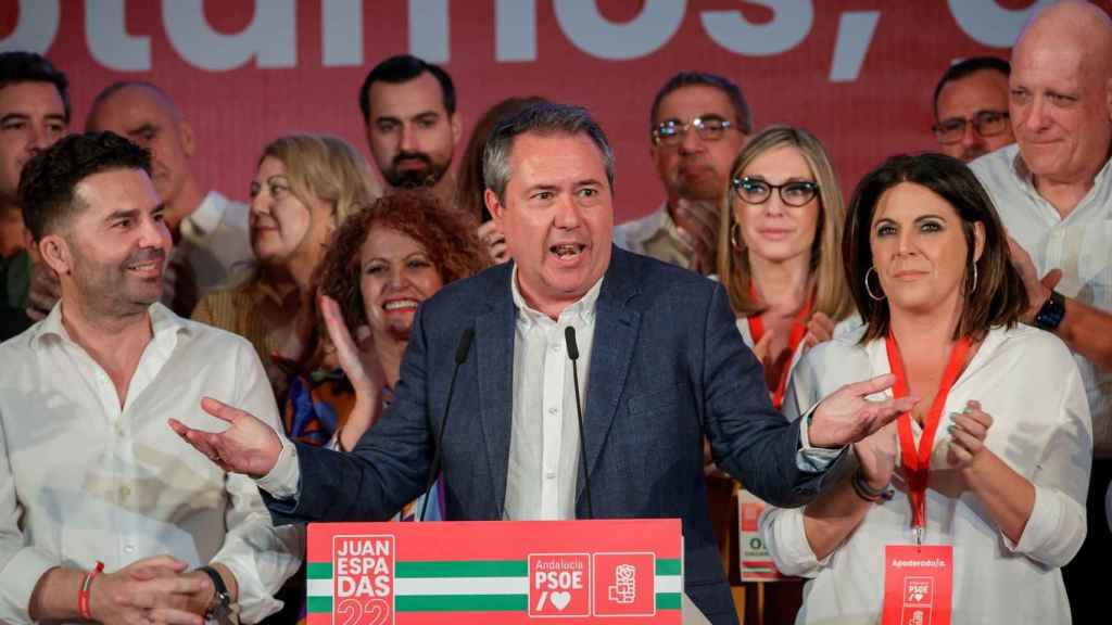 El candidato socialista a la presidencia de la Junta de Andalucía, Juan Espadas.