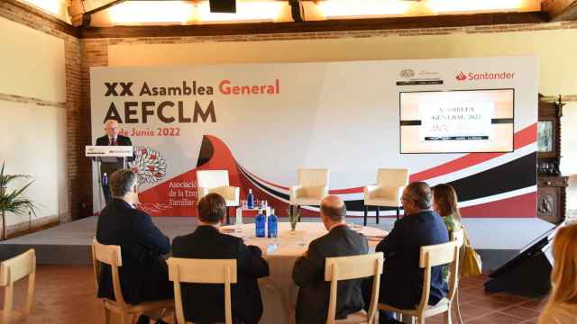 Asamblea General de la Asociación de Empresa Familiar de Castilla-La Mancha. Foto: JCCM.