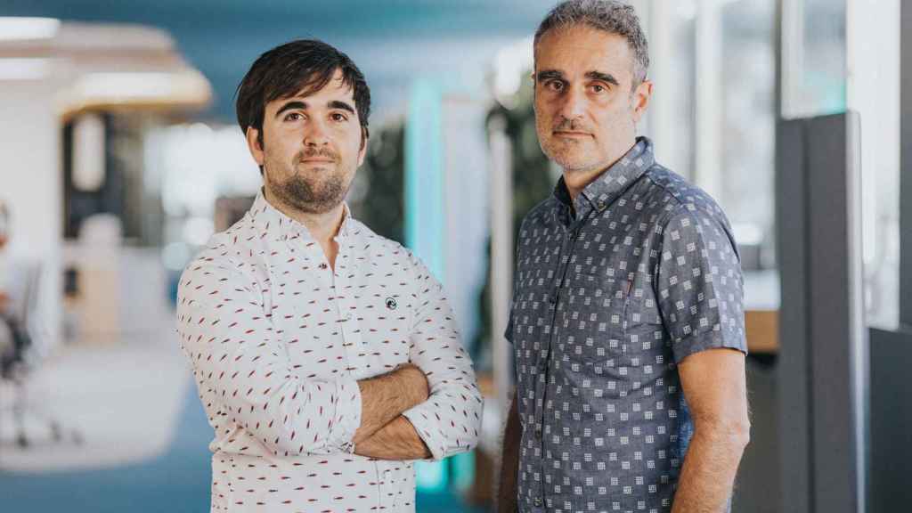 Los cofundadores de la startup Álvaro Verdoy, CEO, e Iban Borràs, CPO.