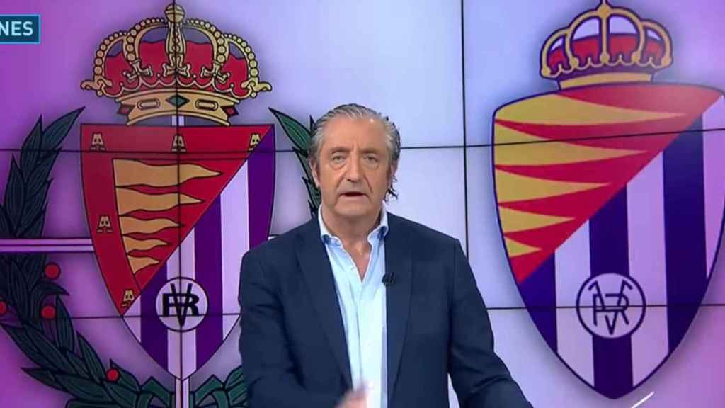 Josep Pedrerol habla del nuevo escudo del Real Valladolid
