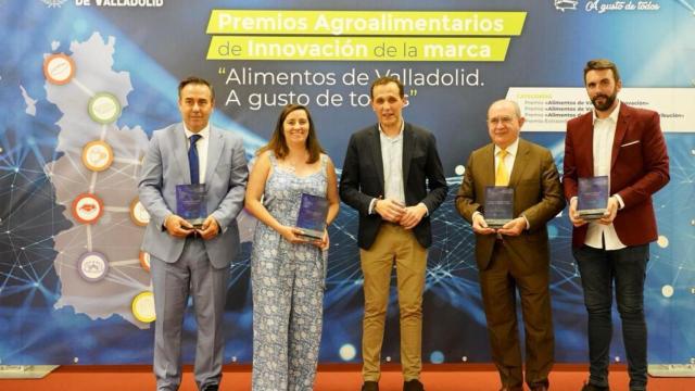 Conrado Íscar durante la entrega de premios