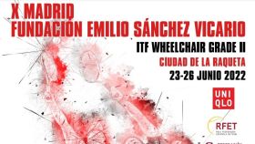 El X Madrid Fundación Emilio Sánchez Vicario, ITF Wheelchair Grado II, se celebra este jueves en Madrid
