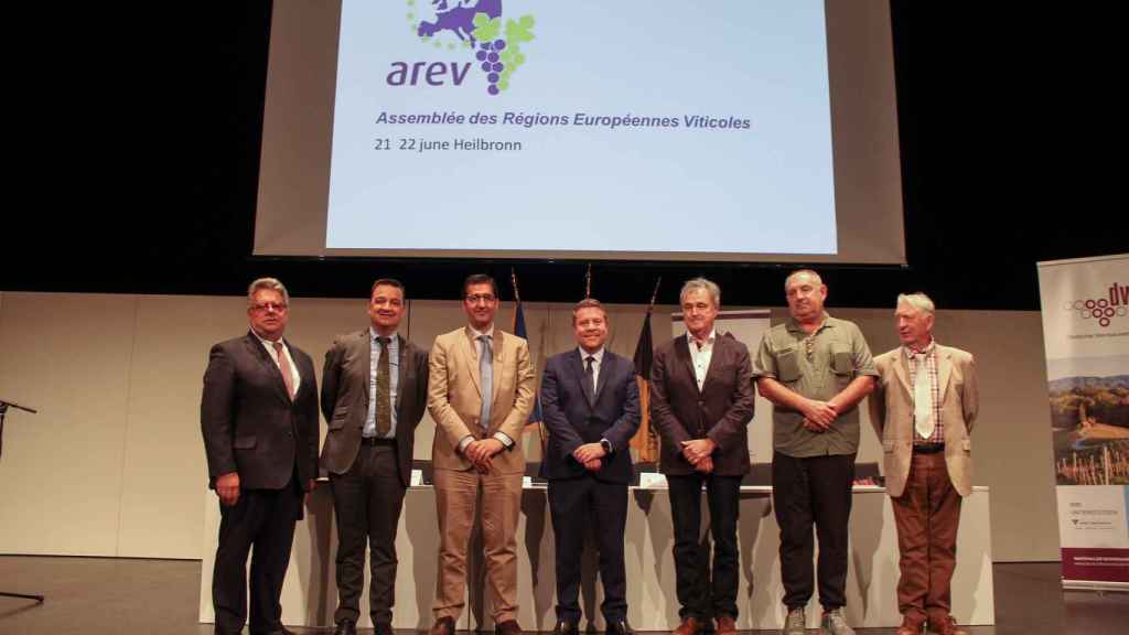 XXIX Sesión Plenaria de la Asamblea General de la Asociación Europea de Regiones Vitícolas (AREV). Foto: JCCM.