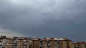 Nublado matutino en Málaga.