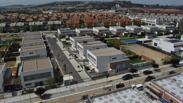 Imagen de la urbanización El Peral en Valladolid