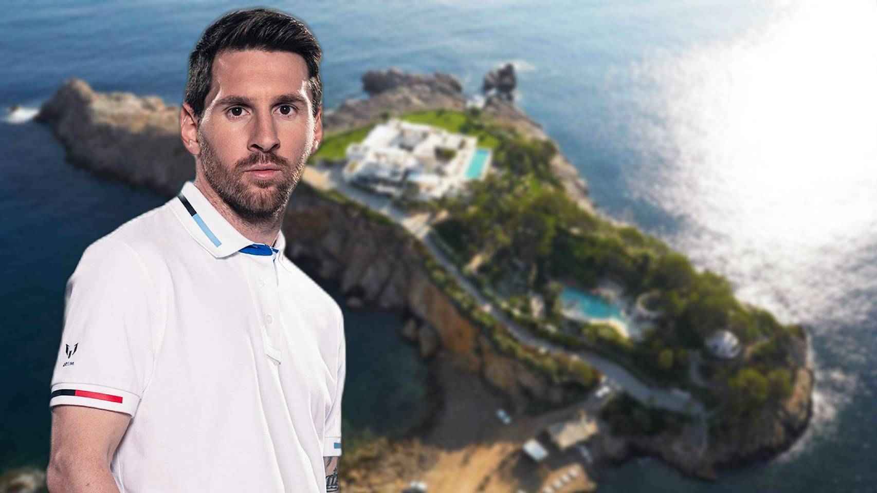 Leo Messi en un fotomontaje de EL ESPAÑOL.
