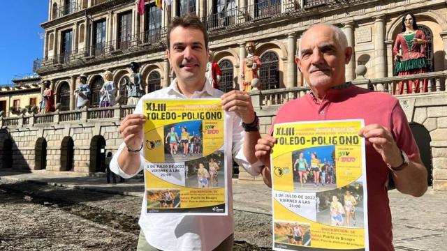 Presentación de la carrera pedestre Toledo-Polígono. Foto: Ayuntamiento de Toledo.