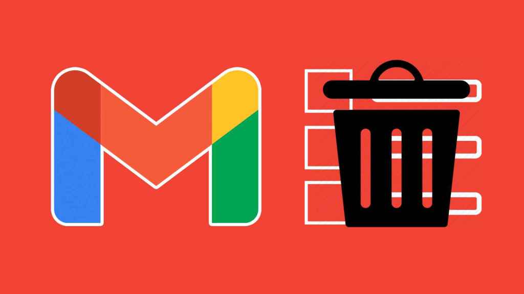 Logo de Gmail en un fotomontaje.