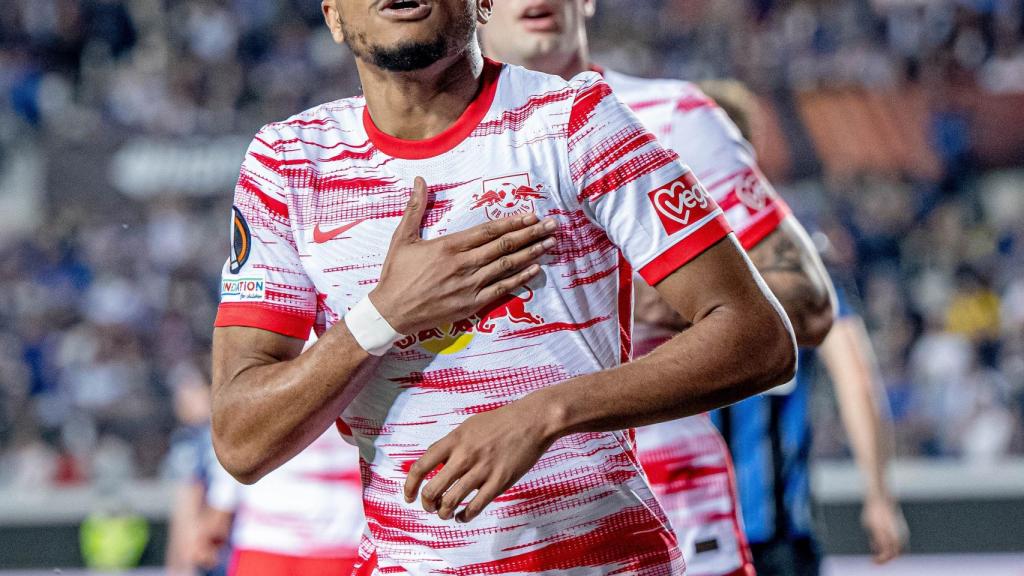 Christopher Nkunku, con el RB Leipzig