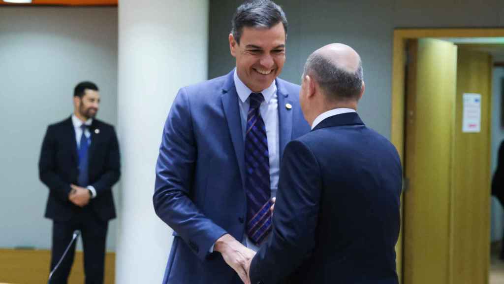 Pedro Sánchez, durante la cumbre entre la UE y los países de los Balcanes
