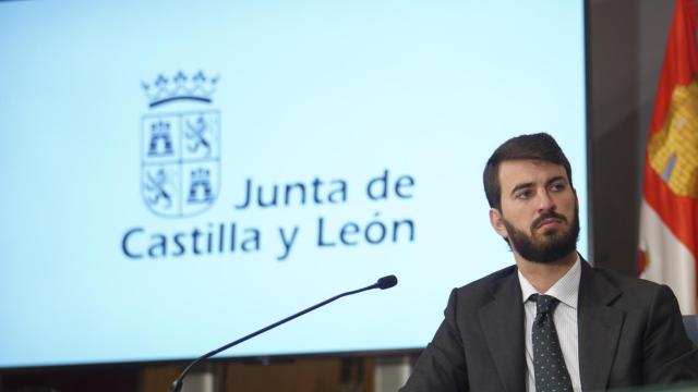 García Gallardo durante la rueda de prensa