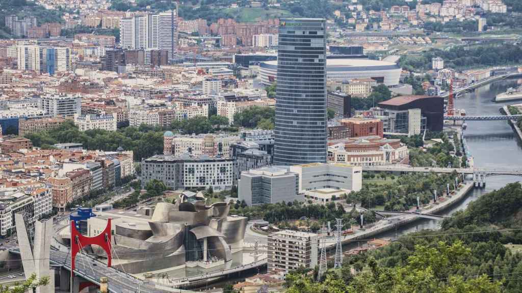Vista de Bilbao.