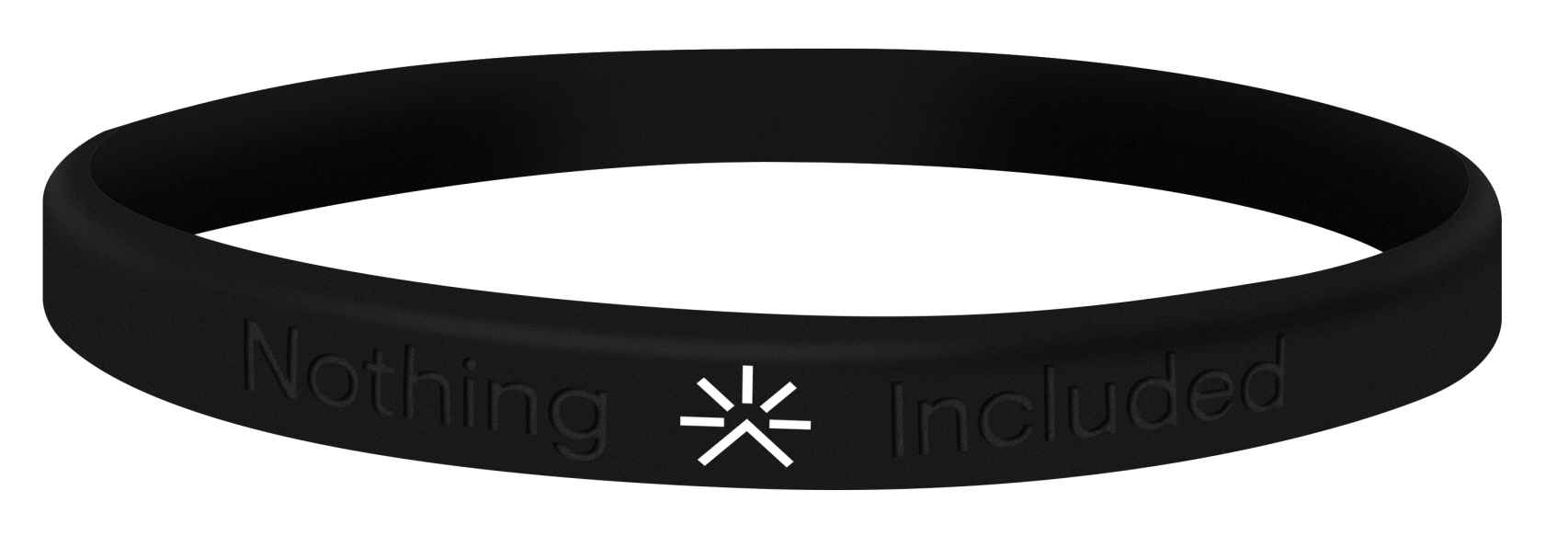 Nothing Included Wristband (Pulsera ‘Nada Incluído’), la pulsera icono de la campaña