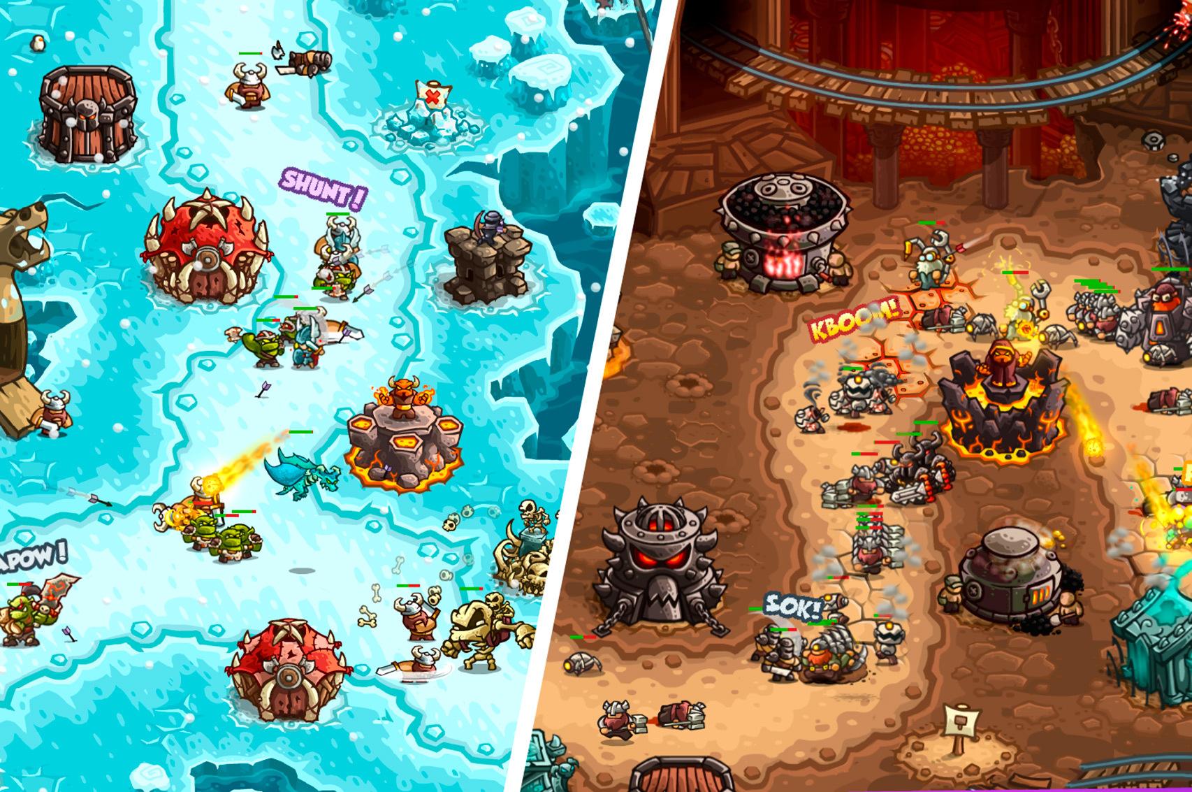 The Kingdom Rush saga