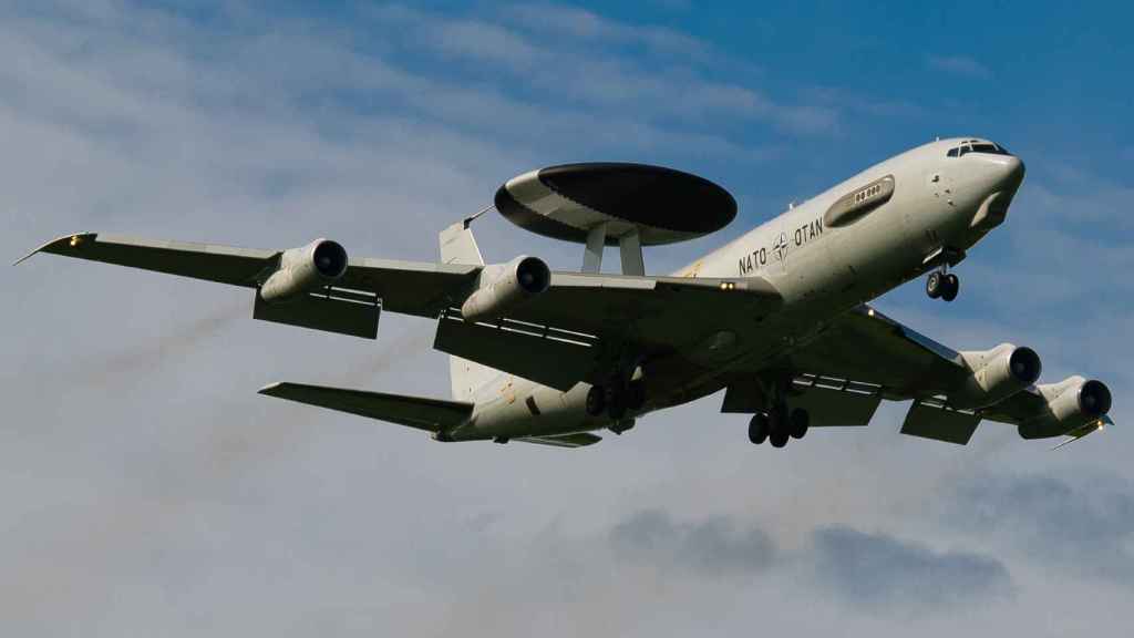 El AWACS Boeing E-3A de la OTAN