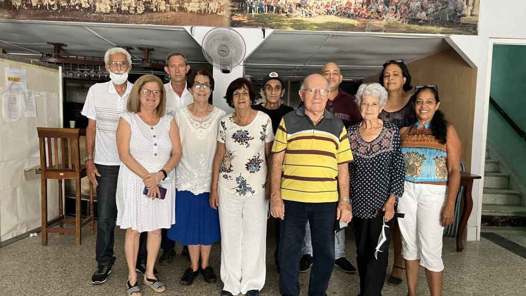 Representantes de las Agrupaciones de Sociedades Castellanas y Leonesas en Cuba