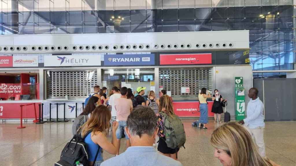 Una imagen del aeropuerto de Málaga-Costa del Sol este sábado.