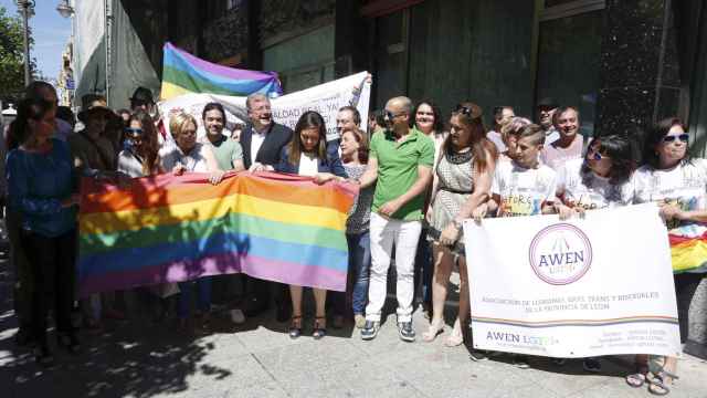 Imagen de archivo de la celebración del Orgullo LGTB en León en 2016.