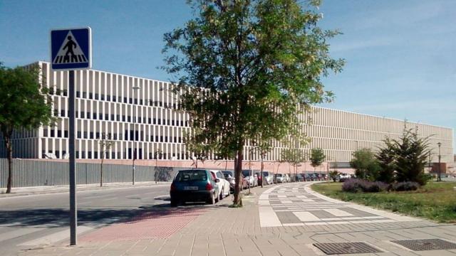 Una imagen de la fachada de la Ciudad de la Justicia.