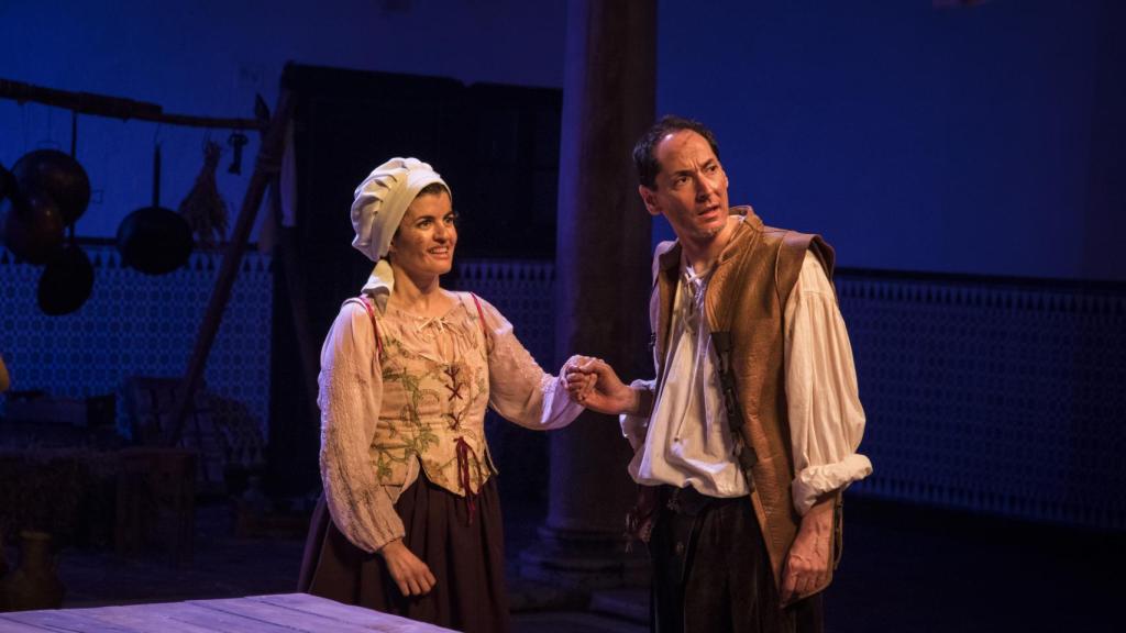 Pata Teatro durante una de las funciones del ciclo 'Clásicos en Verano'.