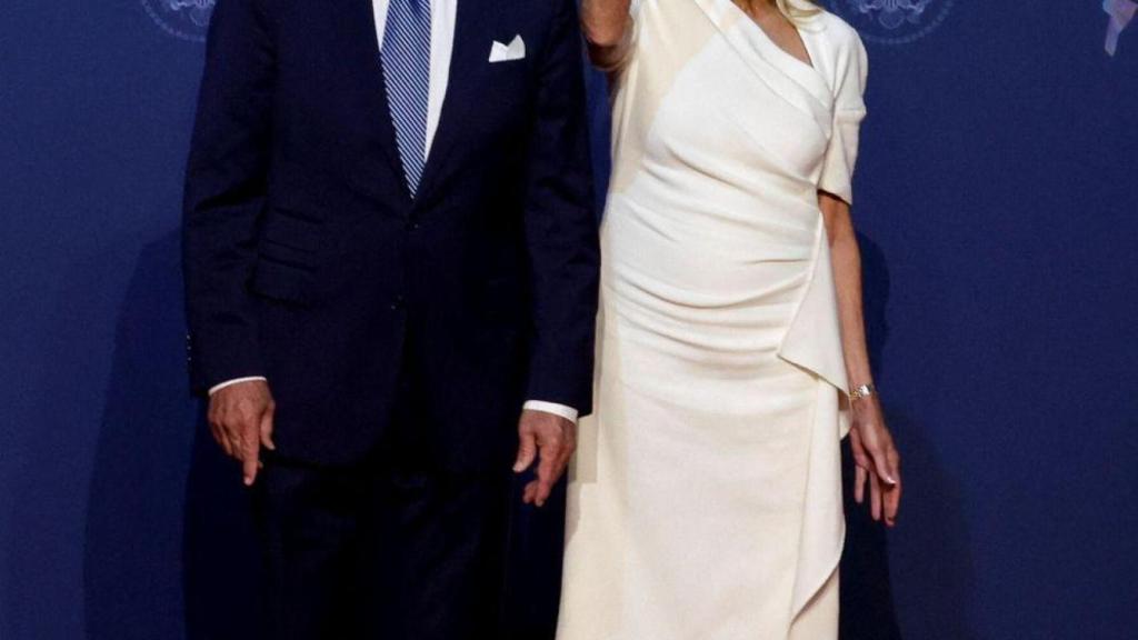 Joe Biden y Jill Biden durante la Cumbre de las Américas.