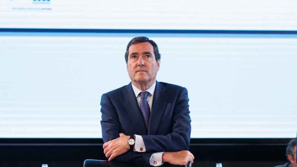 El presidente de la Confederación Española de Organizaciones Empresariales (CEOE), Antonio Garamendi