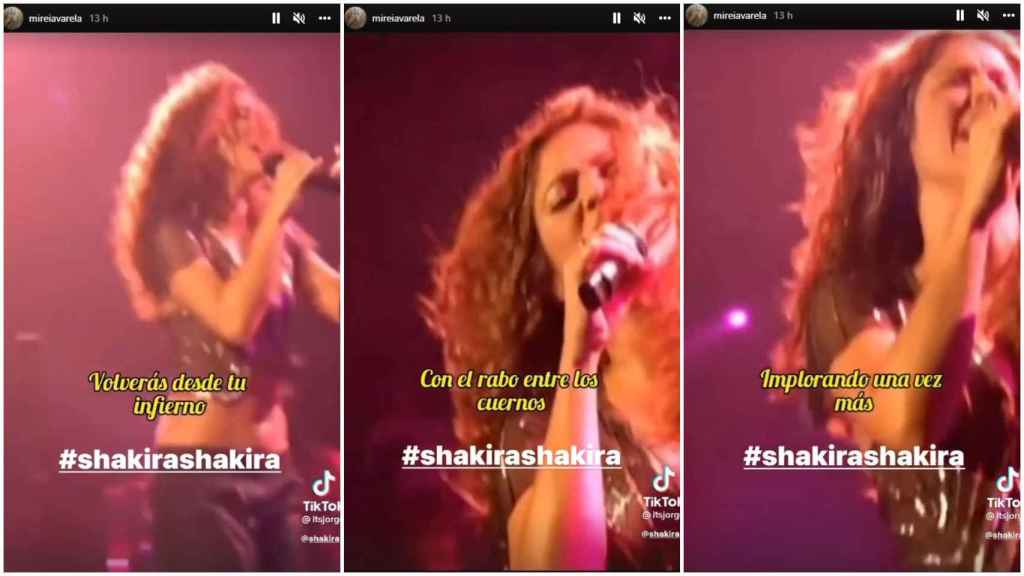 Mireia Varela también ha utilizado una canción de Shakira para mostrar sus sentimientos tras la boda de Rufián.