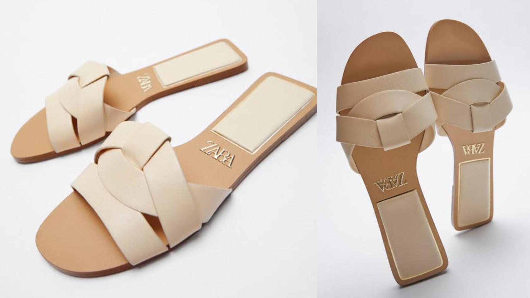 Zara triunfa con la versión de las sandalias de preferidas de